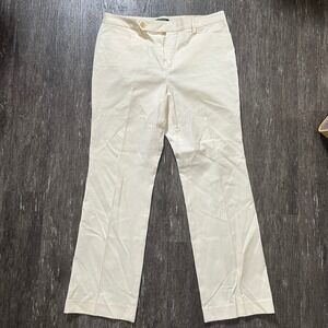 Lauren Ralph Lauren Adelle Beige Pants Size 14 Women's